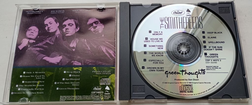 THE SMITHEREENS Green Thoughts CD US - фото фото фото 1