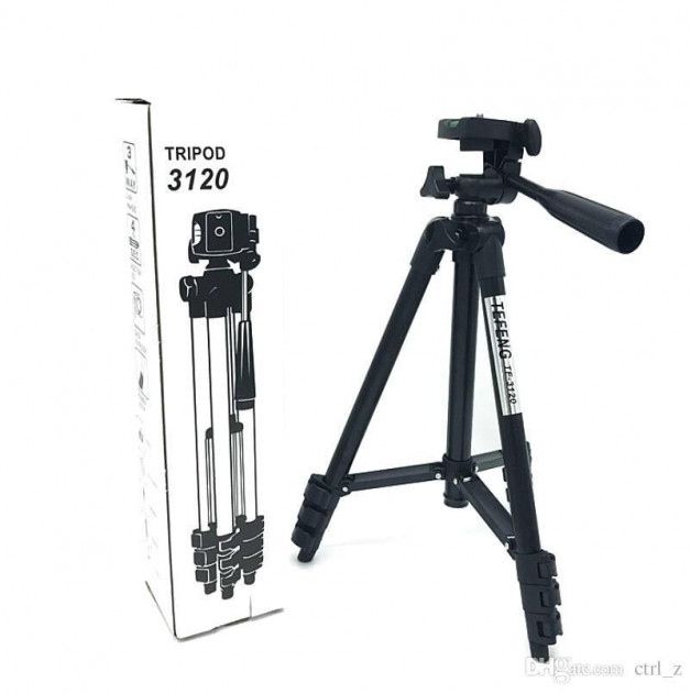 Штатив для телефону та фотоапарата Tripod 3120 PRO портативний трипод 0,35-1.02м висота - фото фото фото 1