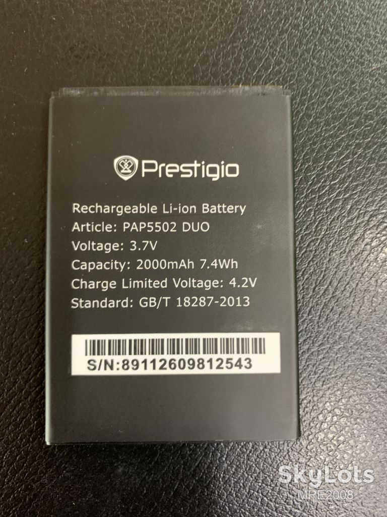 SALE АКБ Prestigio PAP5502 2000 mAh AAAA - фото фото фото 0