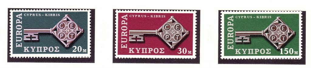 Кипр  1968  г  MNH - EUROPA CEPT - - фото фото фото 0