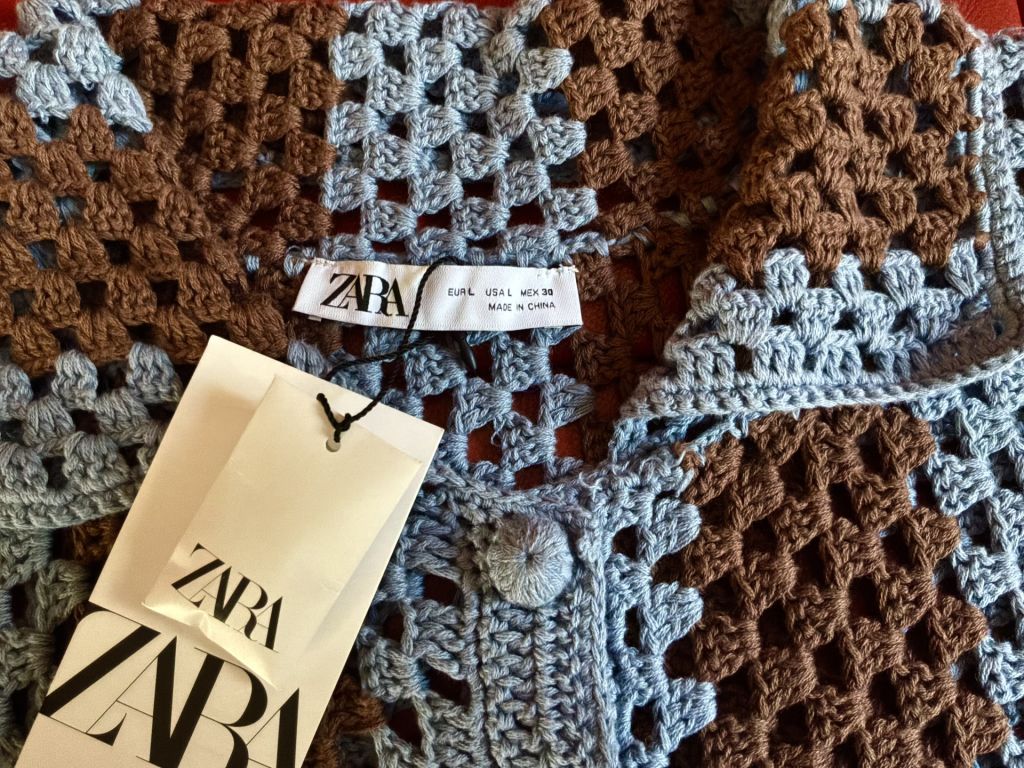Платье вязаное туника Zara - фото фото фото 1
