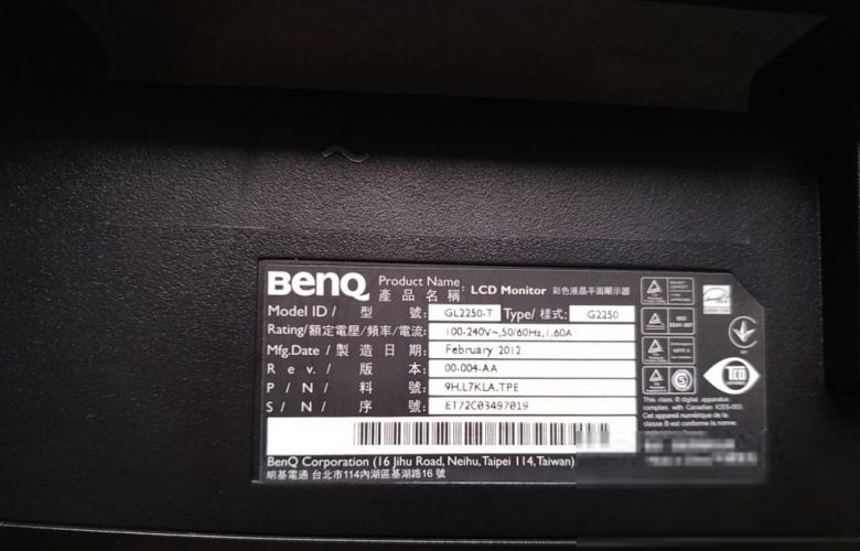 Корпус для монитора Benq GL2250 - фото фото фото 1