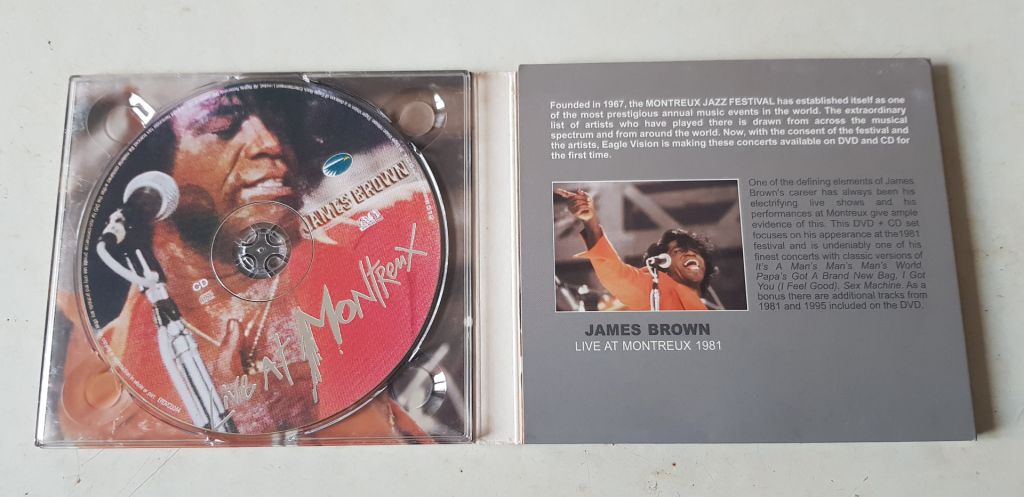 James Brown Live At Montreux CD/DVD - фото фото фото 2