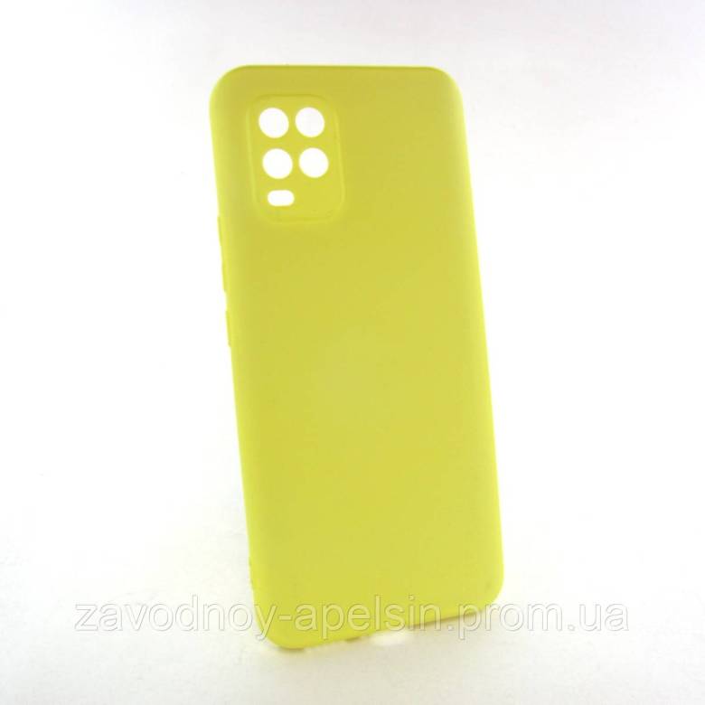 Xiaomi Mi 10 lite Силиконовый чехол (желтый) - фото фото фото 0