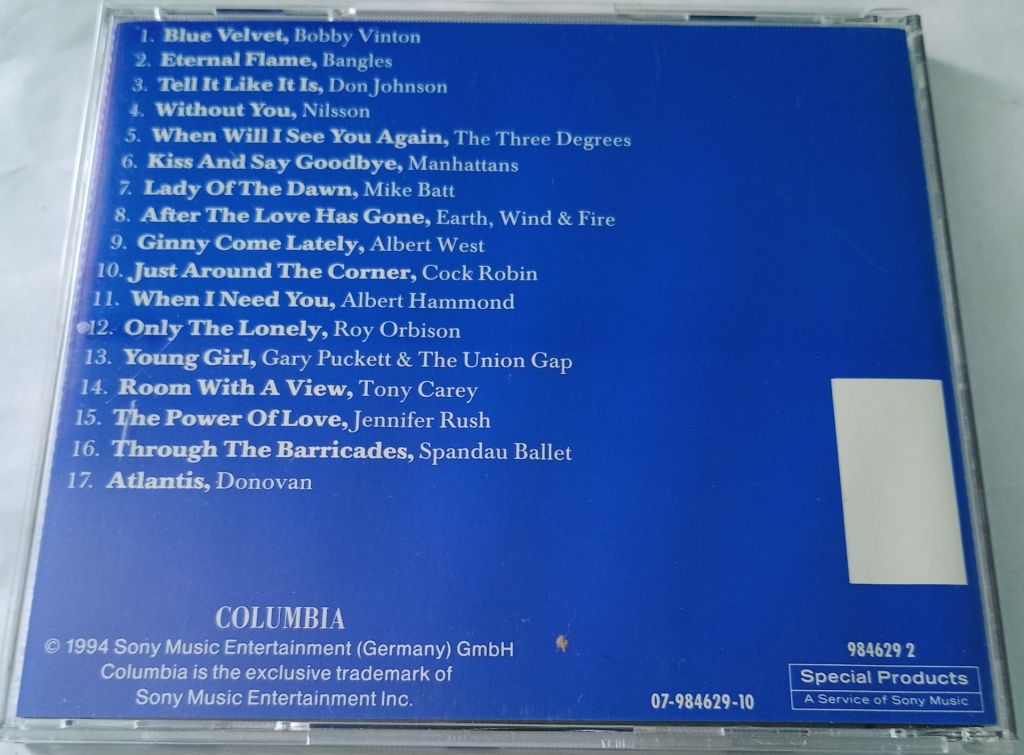 VARIOUS Blue Velvet - Aral MusicCollection No. 5 CD Austria - фото фото фото 2