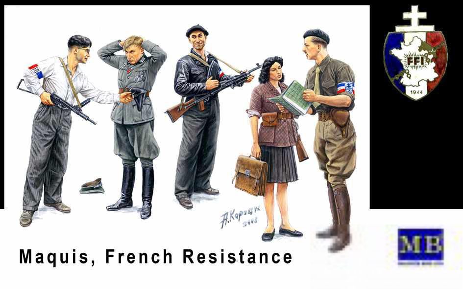 Master Box 3551 "Maquis, French Resistance - фото фото фото 0