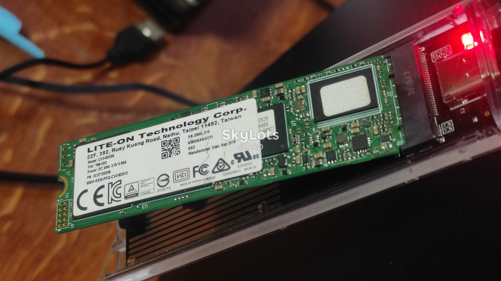 Накопичувач SSD M.2 256Gb | 100% здоров'я | до 97 днів напрацювання - фото фото фото 0