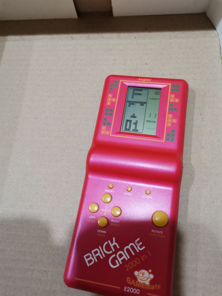 Игра игрушка тетрис Game mate E-2000 - фото фото фото 4