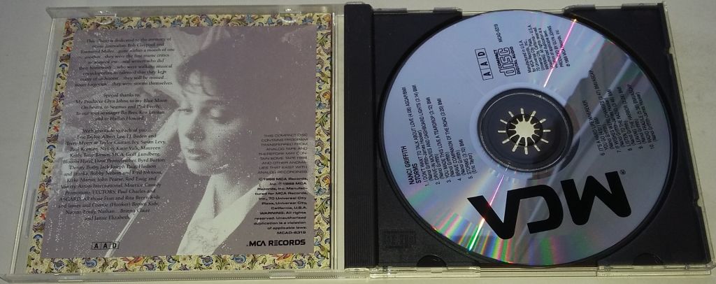 NANCI GRIFFITH Storms  CD US - фото фото фото 1