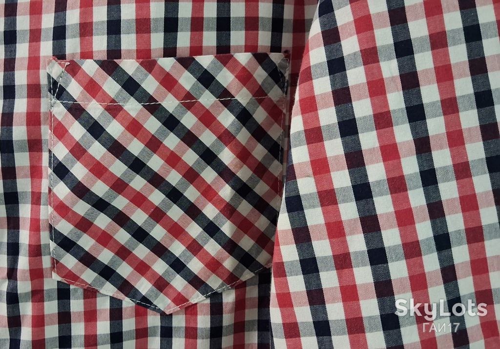 Рубашка от бренда «Jean Pascale»/Germany/L/Клетка/Cotton-100%. - фото фото фото 8