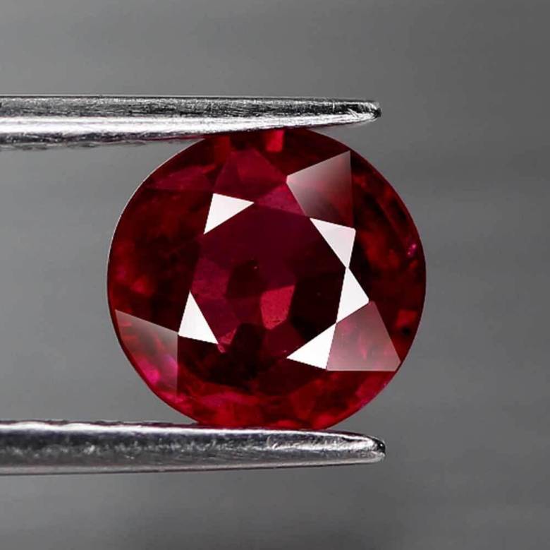 Рубин 1.56 Ct. 6.8 x 6.8 x 3.5 mm - фото фото фото 0