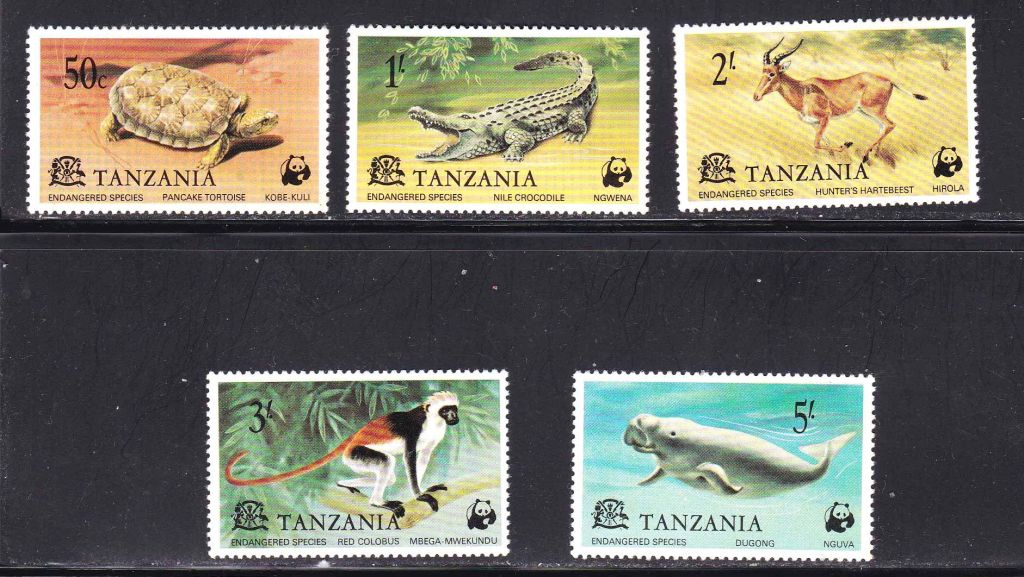 Фауна .  Танзания 1977 г  MNH - - фото фото фото 0