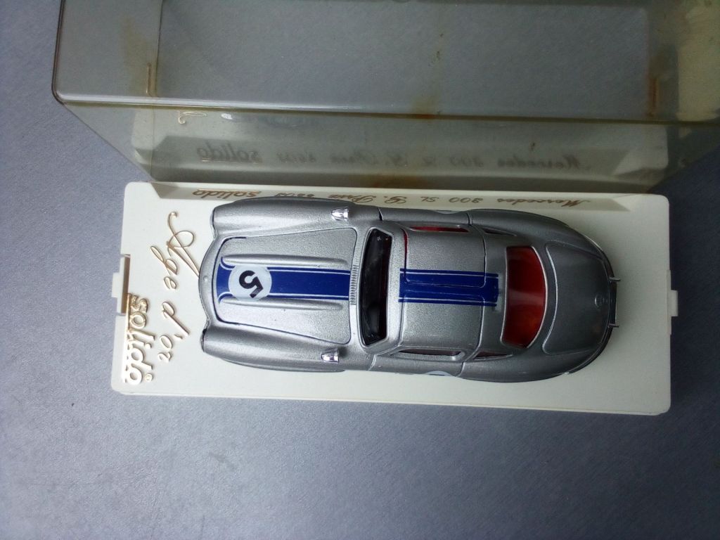 MERCEDES 300 SL Grand Prix by Solido 1/43 Made In France - фото фото фото 2