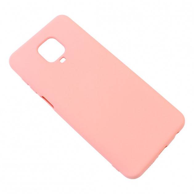 Чохол Soft Touch для Xiaomi Redmi Note 9 Pro силікон бампер світло-рожевий - фото фото фото 0