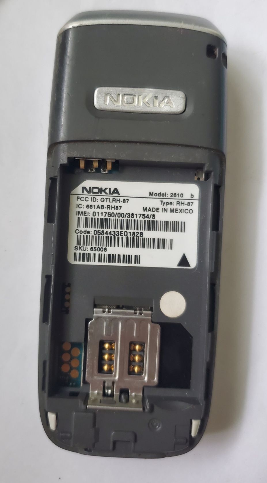 Nokia 2610b RH-87, at-t - фото фото фото 6