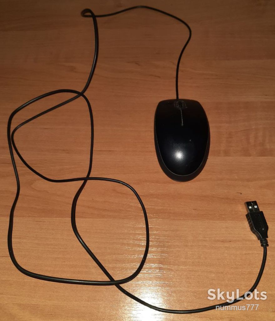 Брендова оптична миша Logitech B100 USB Тест - читати опис - фото фото фото 0