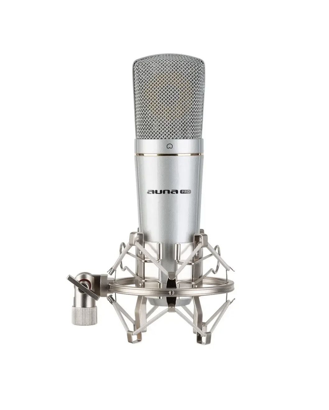 MIC-920 USB конденсаторний мікрофон USB вихід для навушників plug&amp;play сріблястий сріблястий          (10034262) - фото фото фото 0