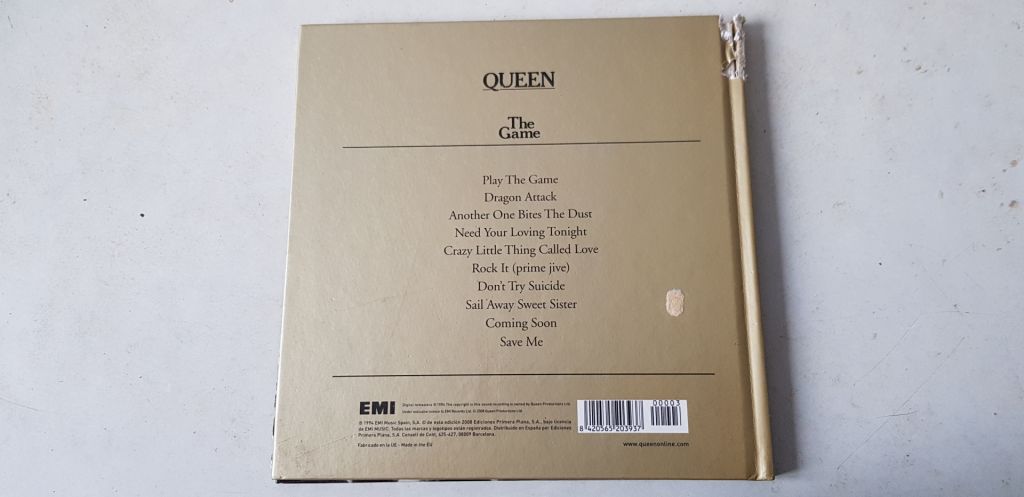 Queen The Game CD фірмовий - фото фото фото 1