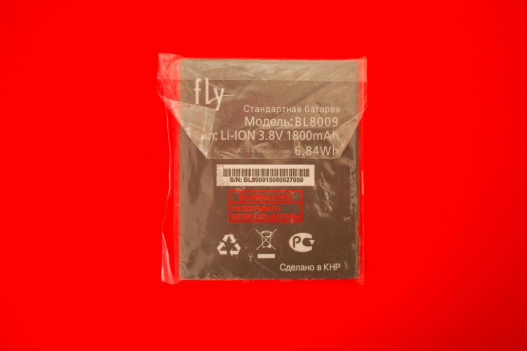 Аккумулятор акб Fly BL8009 Fly FS451 Nimbus 1    (1800mAh) - фото фото фото 0