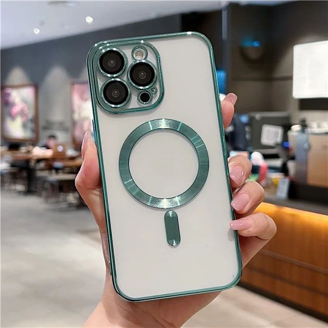 Чохол на iPhone 161514131211 Pro Max Magsafe з захистом камери - фото фото фото 4
