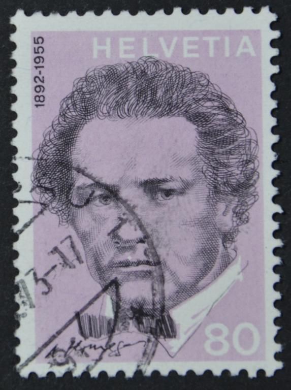 Швейцария Музыка Композитор Артюр Онеггер 1972 - фото фото фото 0