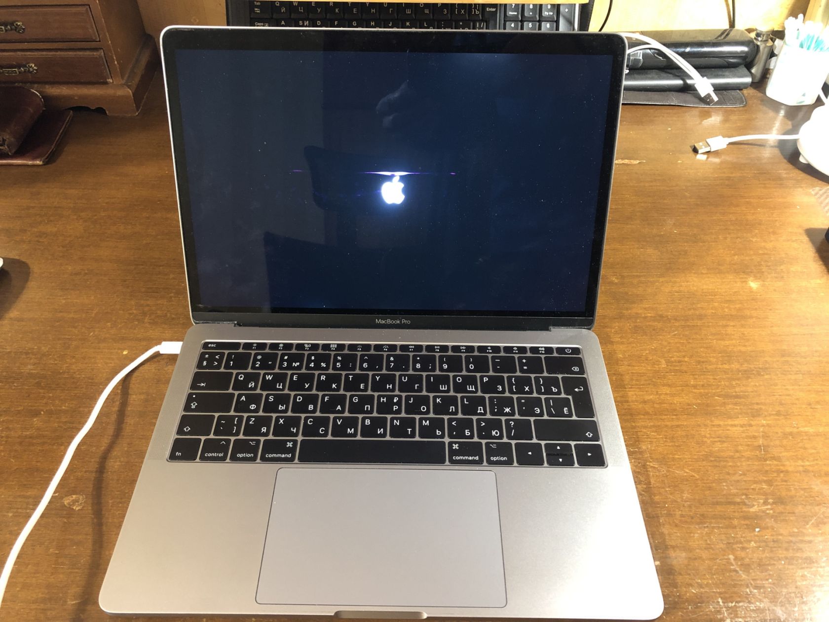 ноутбук Macbook Pro a1708 2017 робочий можна частинами - фото фото фото 2