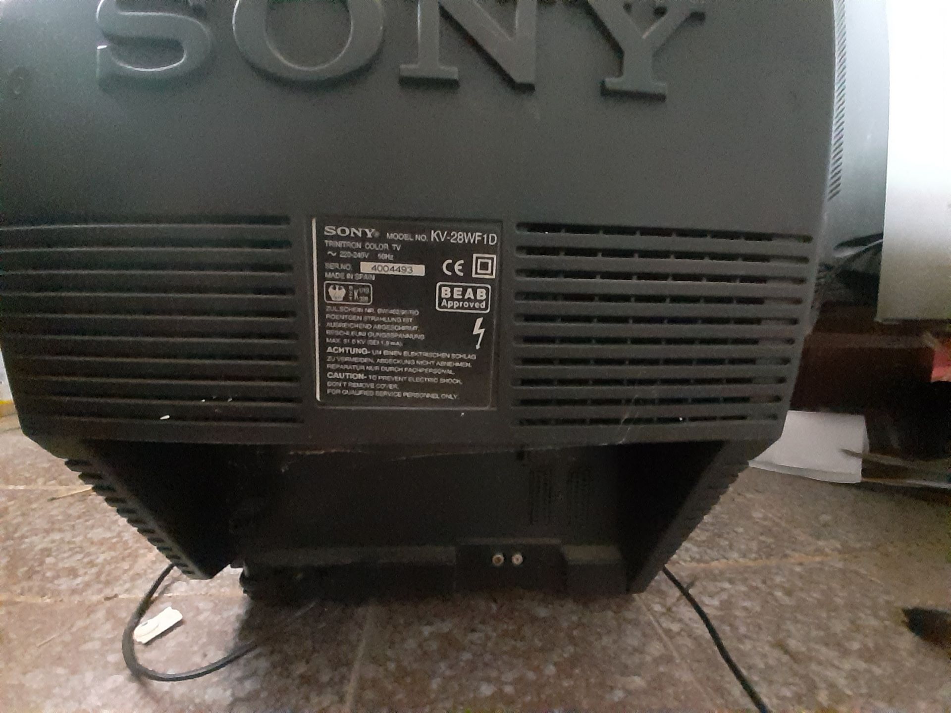 Телевізор SONY- KV-28WF1D - фото фото фото 2