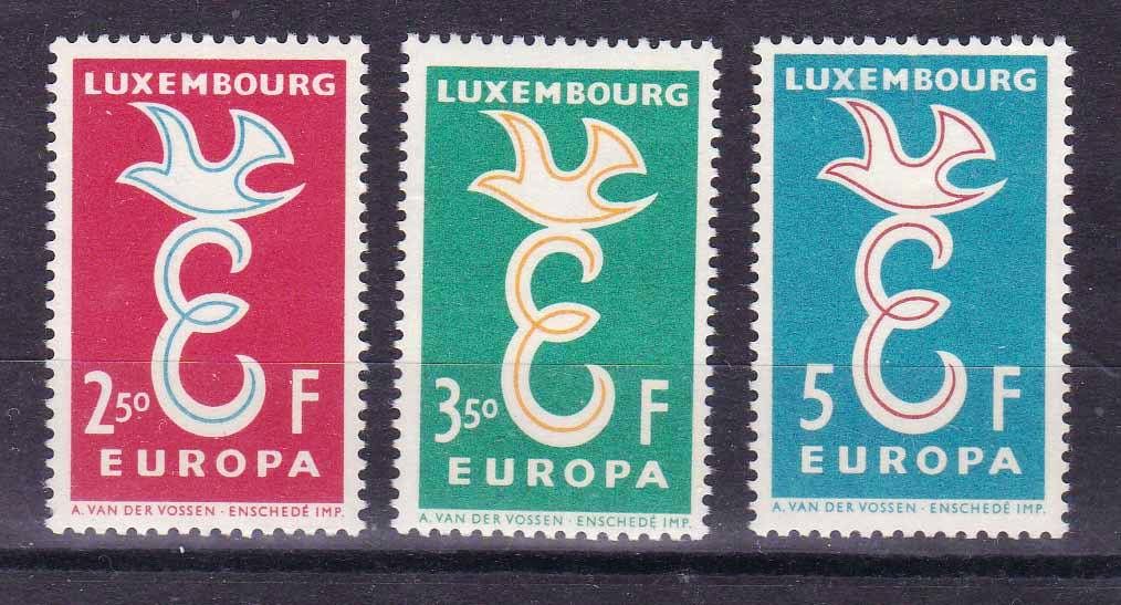 Люксембург 1958 г MNH - - фото фото фото 0