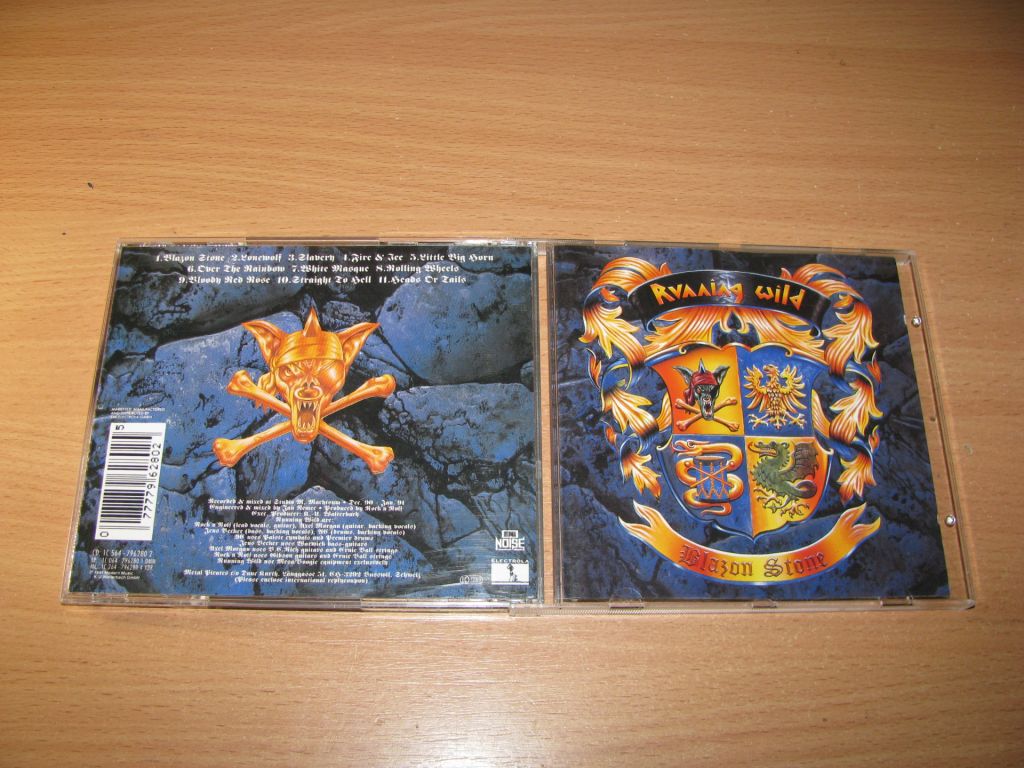 RUNNING WILD - Blazon Stone    (1991 Noise 1st press) - фото фото фото 0