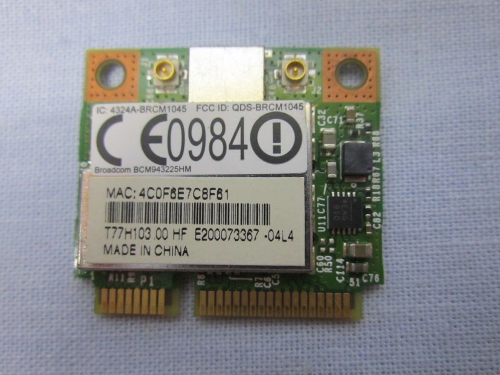 Wi-Fi модуль Broadcom BCM943225HM qds-brcm1045 - фото фото фото 0
