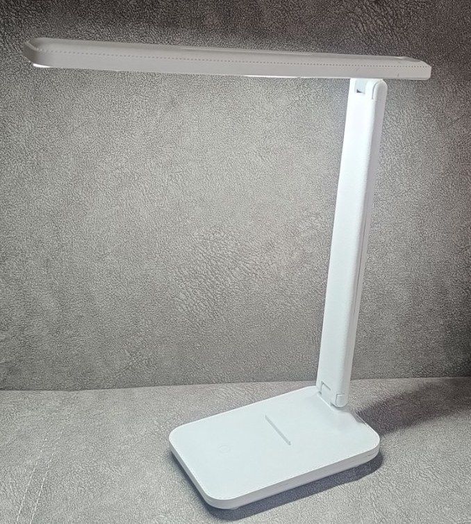Настільна акумуляторна LED лампа Desk lamp WHITE - фото фото фото 1