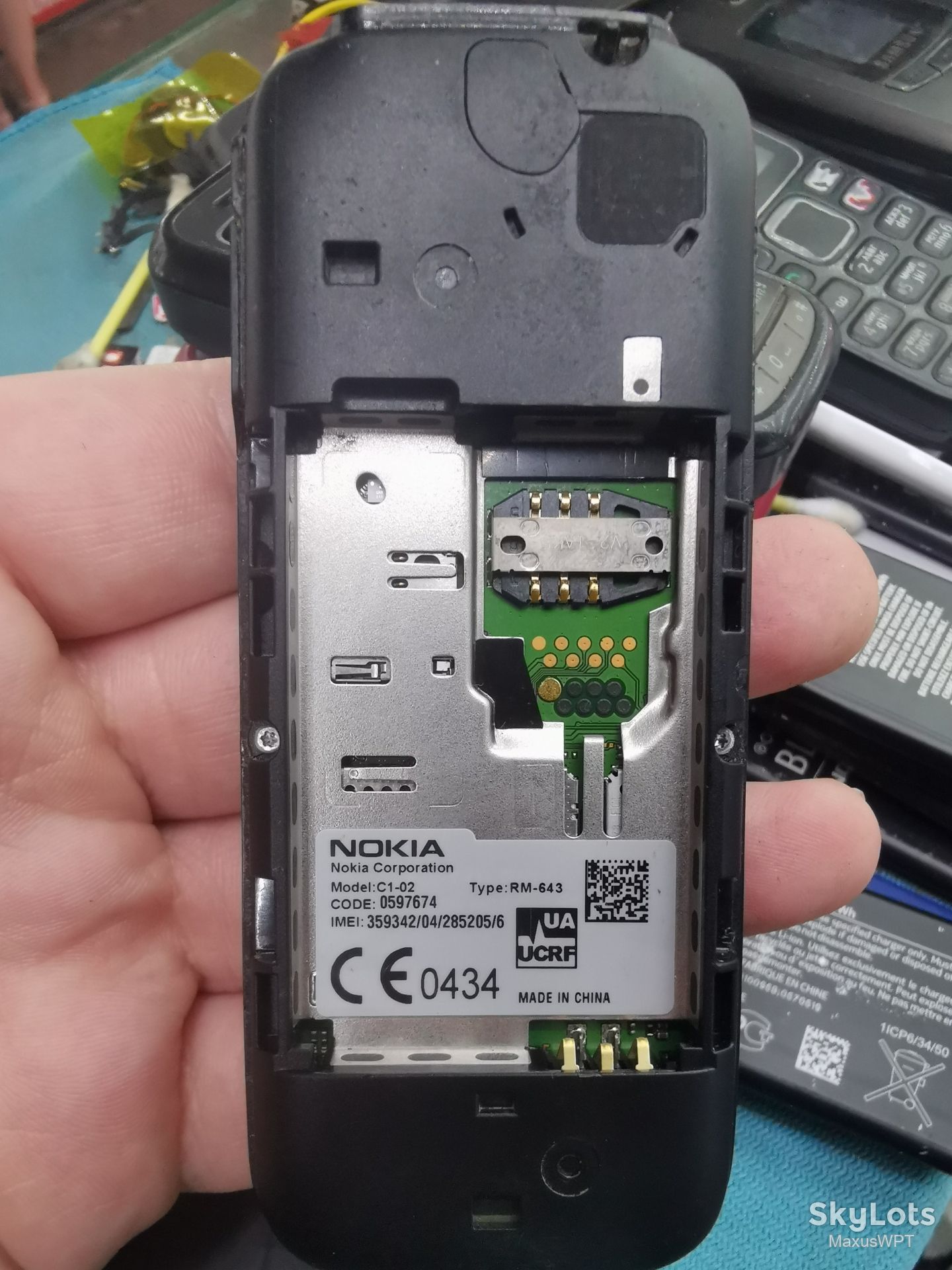 #720 Sklad Nokia C1-02 black - фото фото фото 1