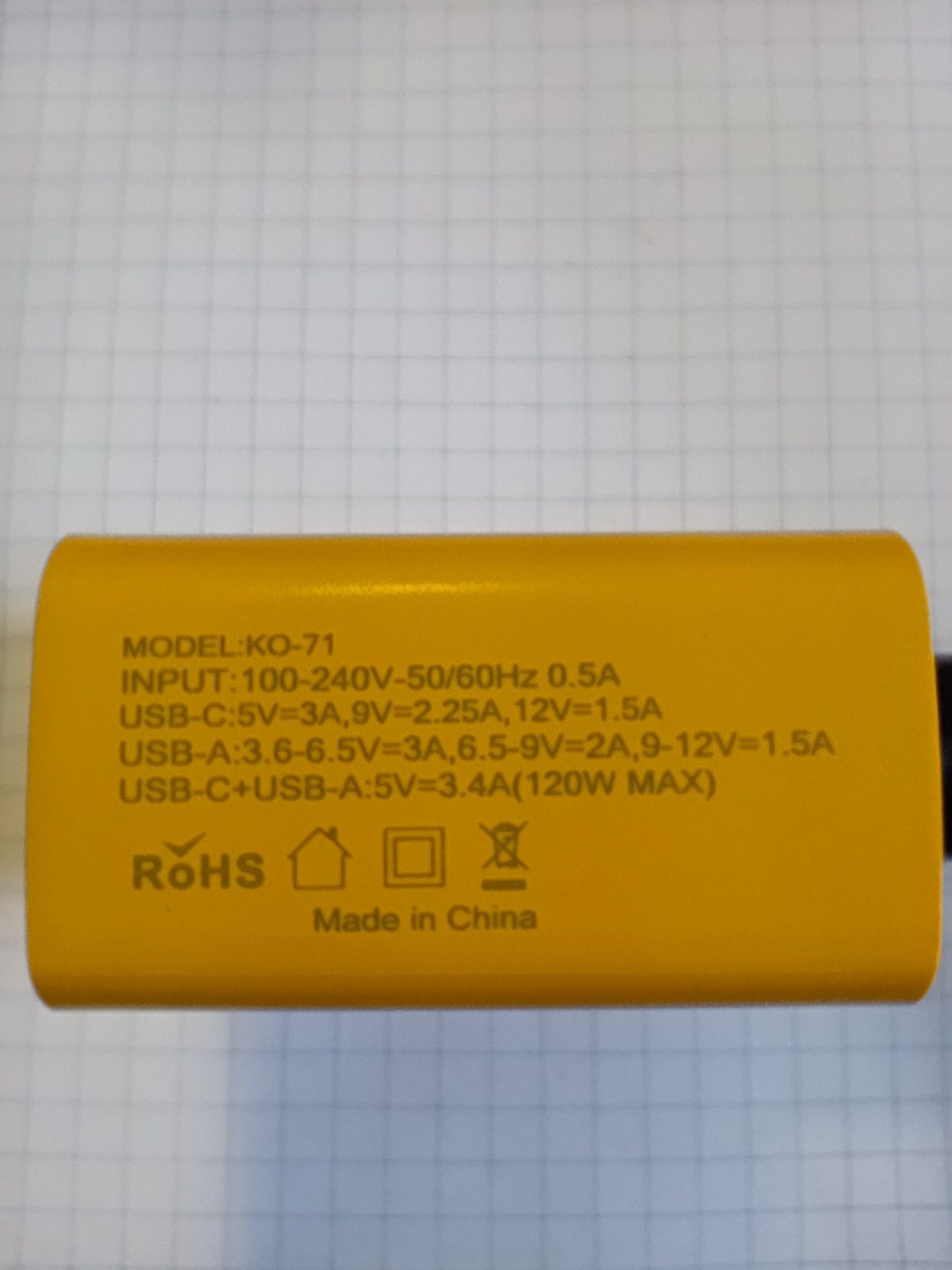 Блок живлення, зарядний пристрій 5V 120W KO-71 без резерву! - фото фото фото 2