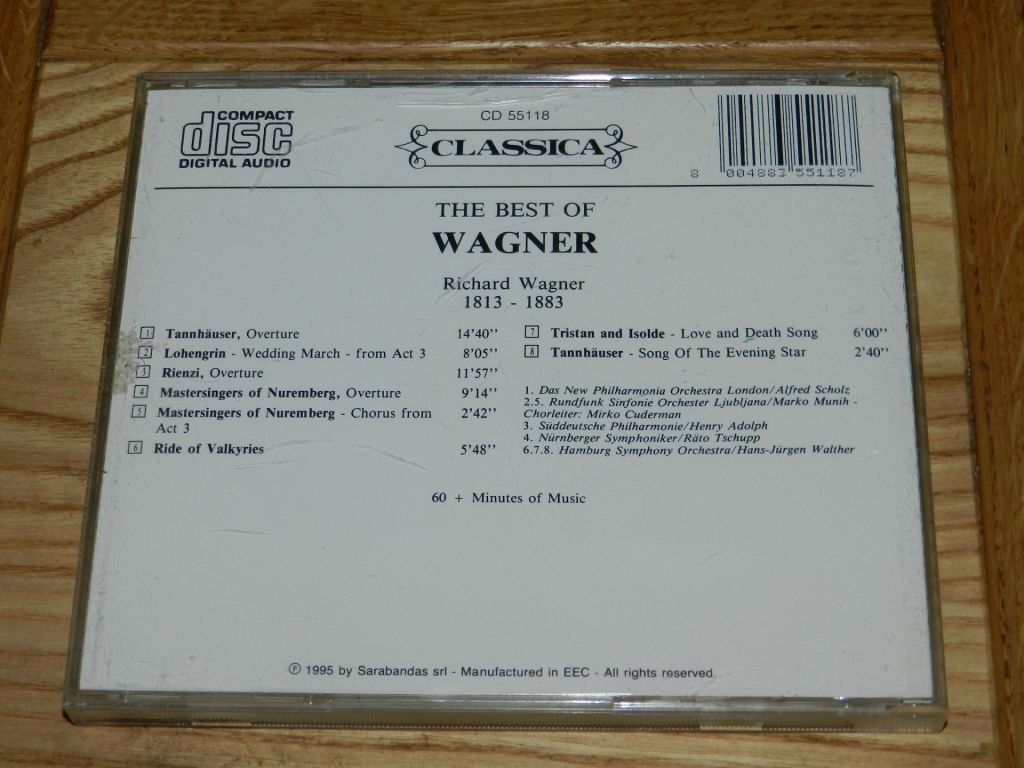 CD   Wagner the btst of - фото фото фото 3