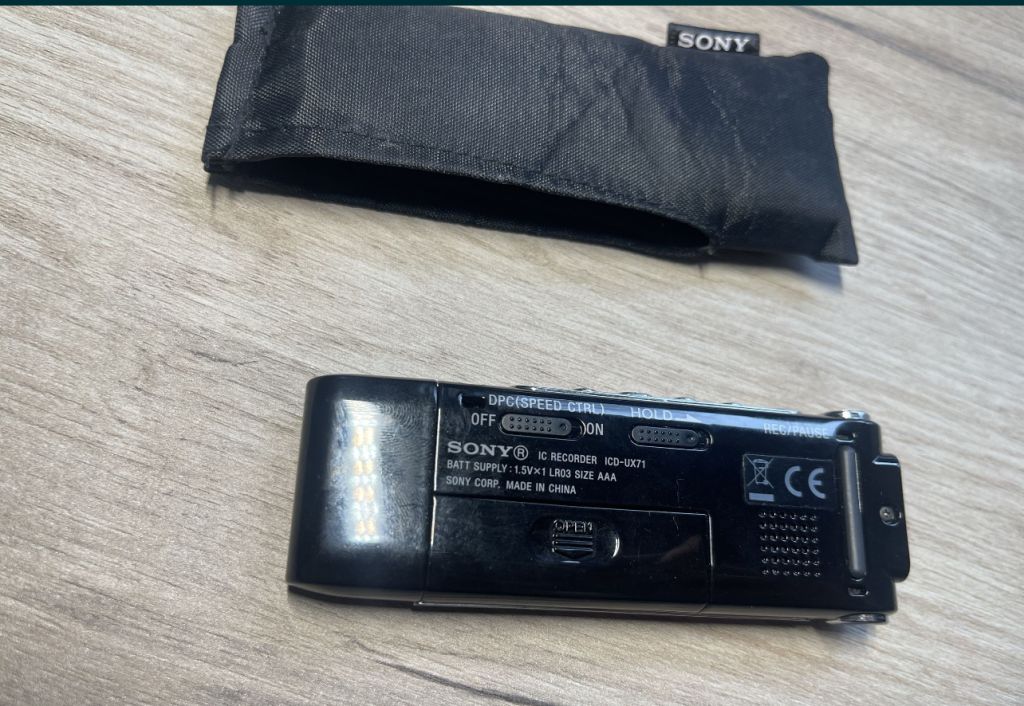 Sony ic recorder ux71 - фото фото фото 2