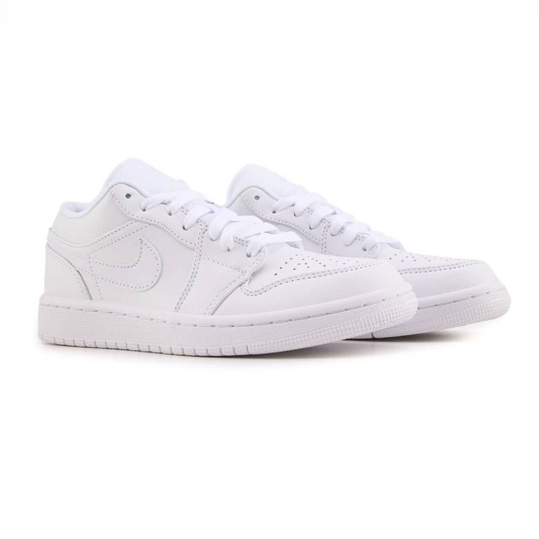 Nike Air Jordan Retro 1 Low Full White 40 - фото фото фото 1
