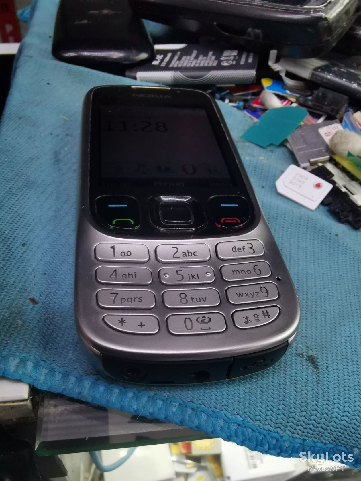 #shop Nokia 6303 silver 793/9 - фото фото фото 2