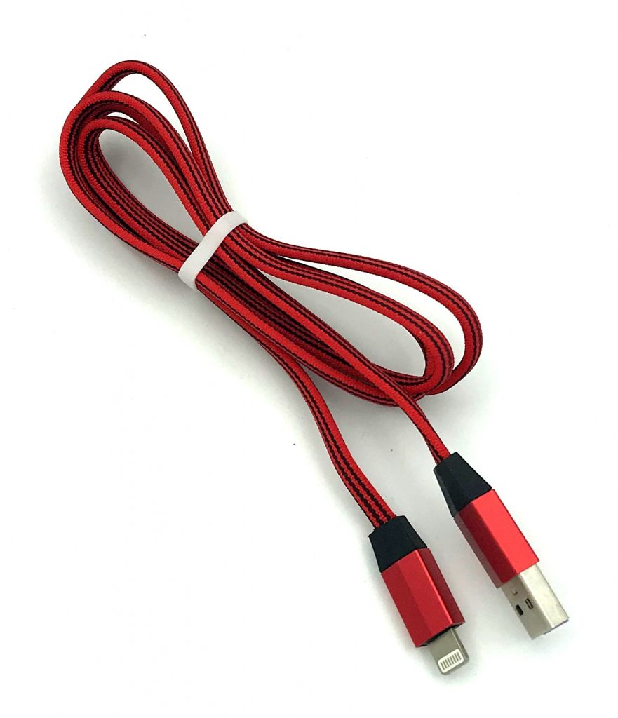 USB кабель / Дата кабель Fast Charge I-101 white-box Lighting Red - фото фото фото 1