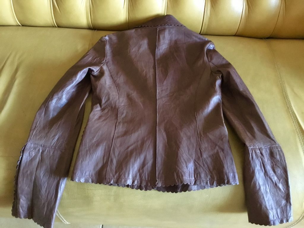 Оригинальная куртка GAS, натуральная кожа, Польша - фото фото фото 6