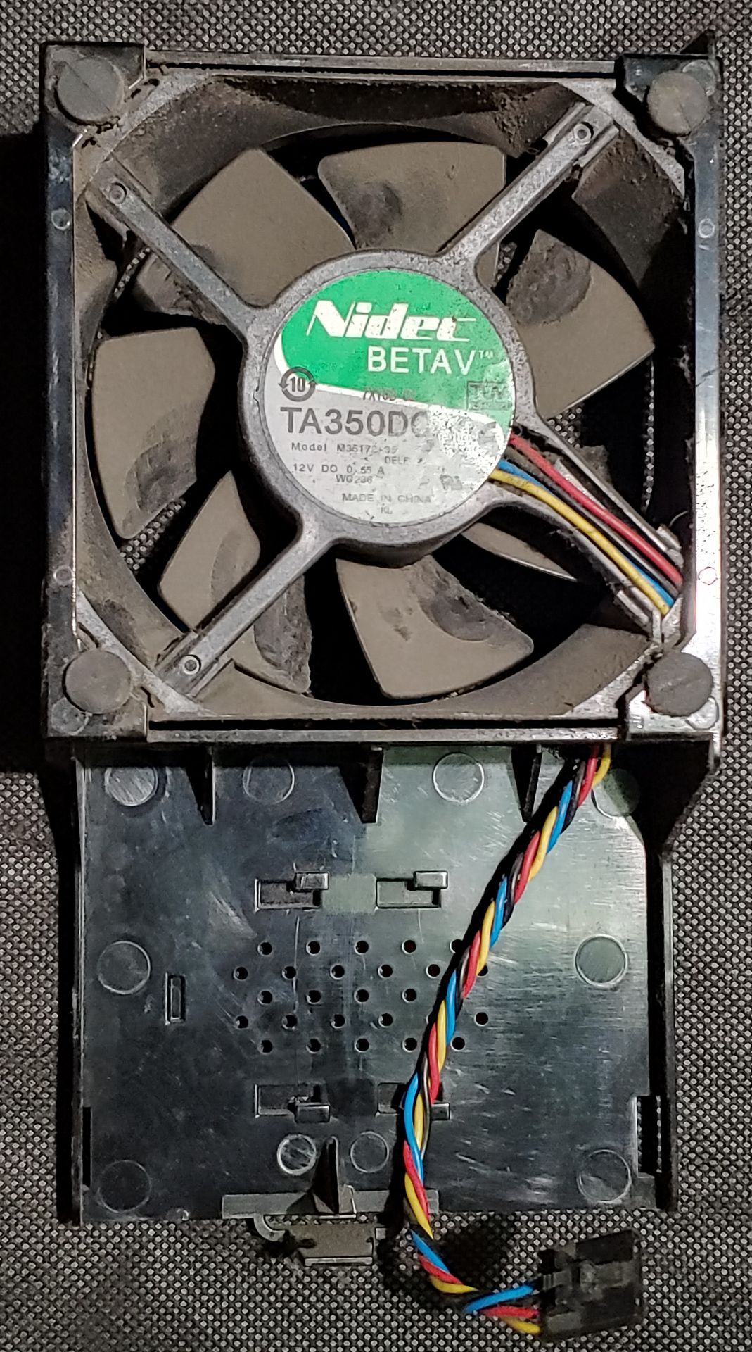 Вентилятор Nidec TA350DC M35172-35 90x32мм 12V 0.55A 12V 0.60A 42CFM 4pin - фото фото фото 0