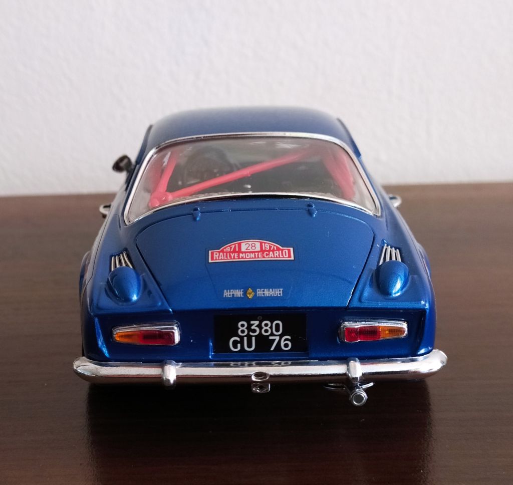 Burago Модель 1:16 автомобиля Renault Alpine  А110-1600S Авторалли Мarrakech 1971 - фото фото фото 4