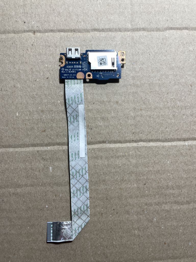 Плата USB/Cart rider до Dell Latitude 3590 - фото фото фото 1