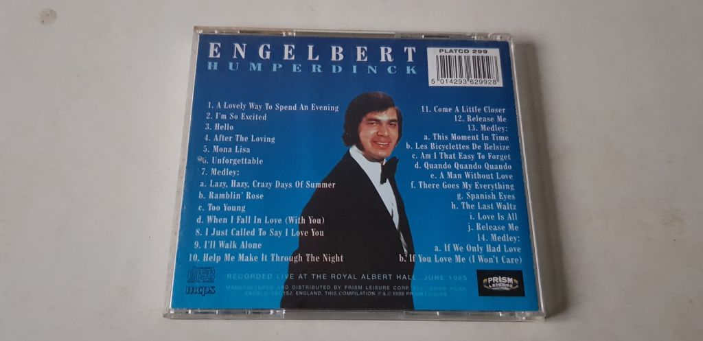 Engelbert Humperdinck The Best CD фірмовий - фото фото фото 1