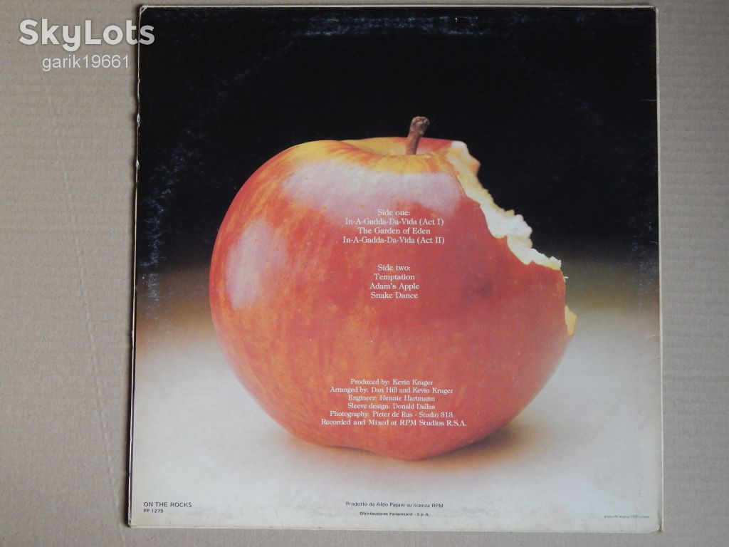 HOT R.S. ‎– Forbidden Fruit   (On The Rocks ‎– PP 1279, Italy) insert EX+/NM- - фото фото фото 1