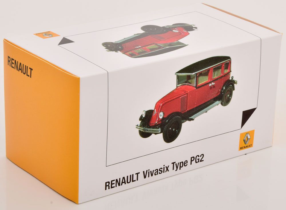 Norev 1:43 Renault Vivasix PG2  (1928) darkred-black - фото фото фото 2