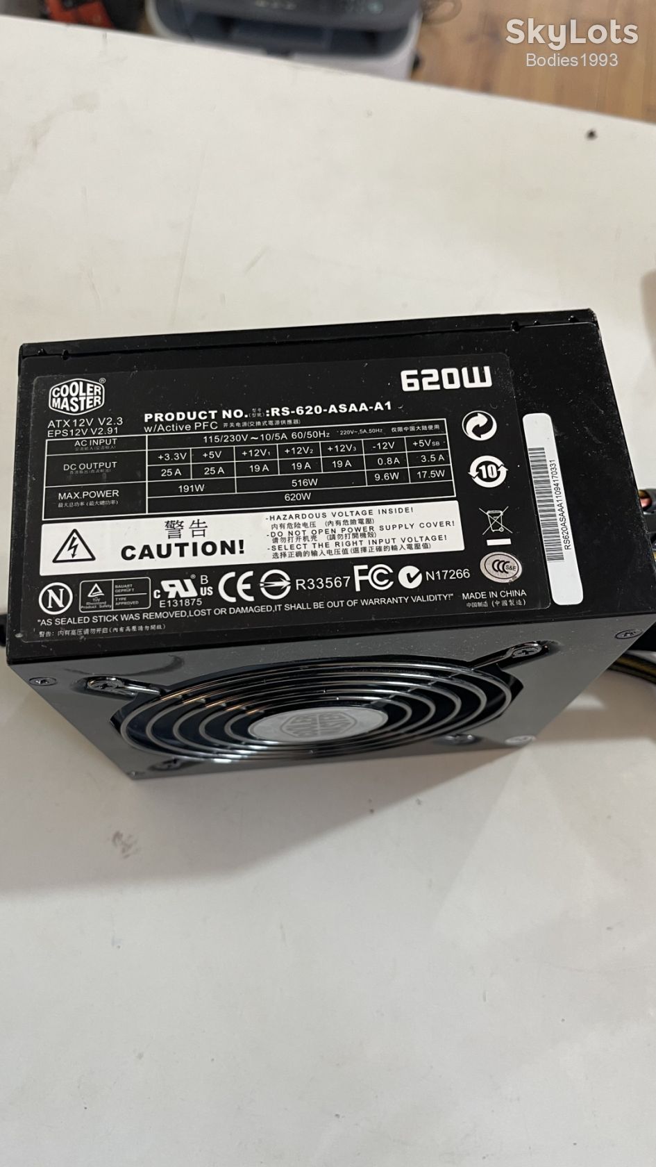 Блок живлення Cooler Master  620W - фото фото фото 4