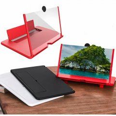Складная регулируемая подставка-увеличитель 3D,5D,6D экрана держатель 10'' - фото фото фото 1