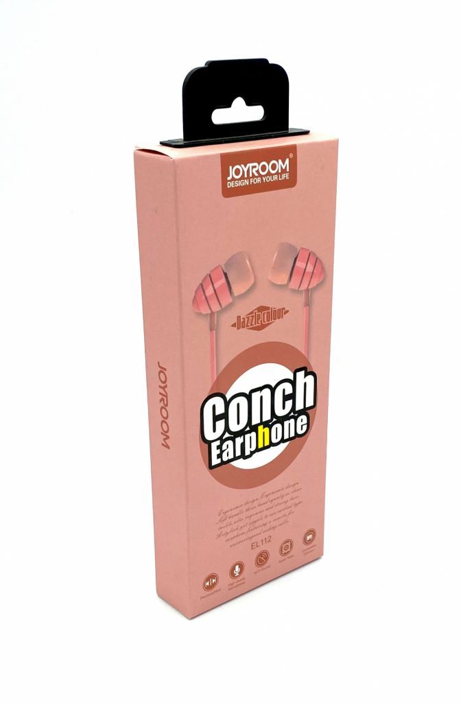 Наушники с микрофоном Joyroom JR-EL112 Pink - фото фото фото 0