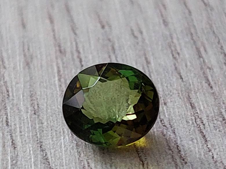 Натуральный турмалин 1.46 ct   7.4x6.6mm - фото фото фото 2