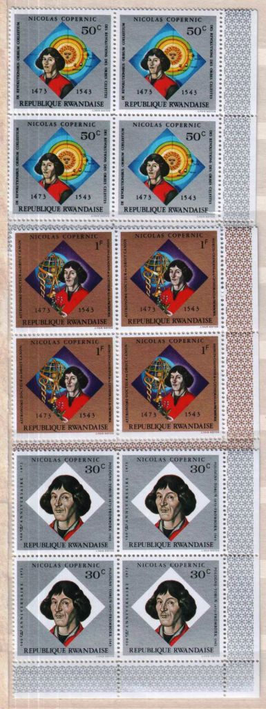 Космос . Руанда 1973 MNH - квартблоки - фото фото фото 0